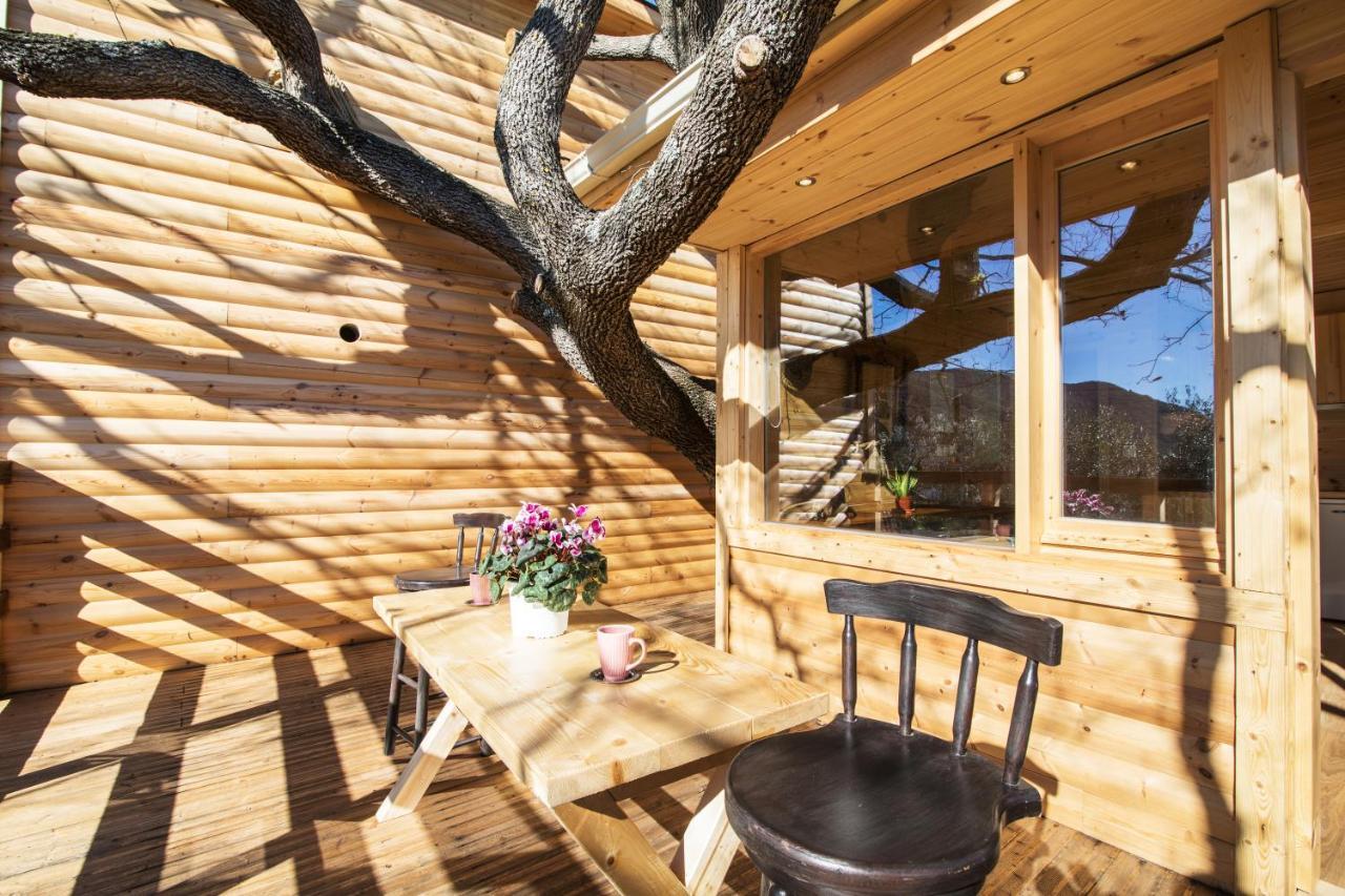 Romantic Tree House Kato Pavliana Exteriér fotografie